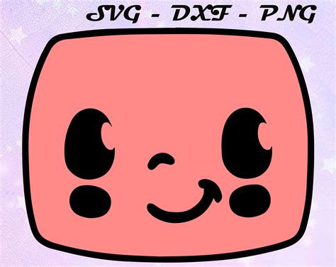 Cocomelon Face Svg Dxf Png Cocomelon Svg Dxf Png Etsy