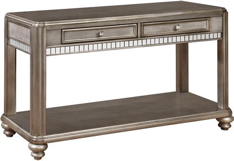 Coaster 70461 Sofa Table With 2 Drawers Value City Furniture Sofa