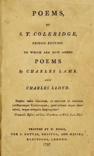 The Poems Of Samuel Taylor Coleridge Open Library
