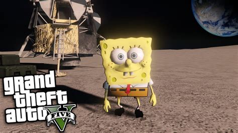 Gta 5 Mods Spongebob Goes To Space Mod Gta 5 Mods Gameplay Youtube