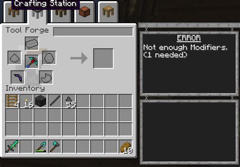 Like other pickaxes, it can be used to mine various blocks in the game, the most notable being ores. 1.12.2 TiCon 2.8.1.49 Unable To Swap Tool Parts (PlusTiC 6 ...