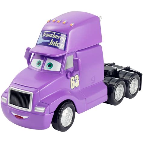 Disneypixar Cars Transberry Juice Cab Deluxe Die Cast Vehicle