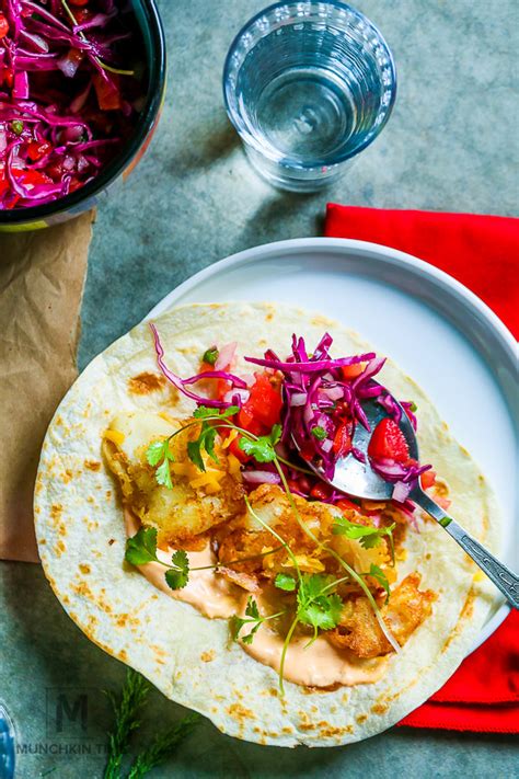 We invite you to come and taste it for yourself. Beer Battered Baja Fish Tacos Recipe - Munchkin Time