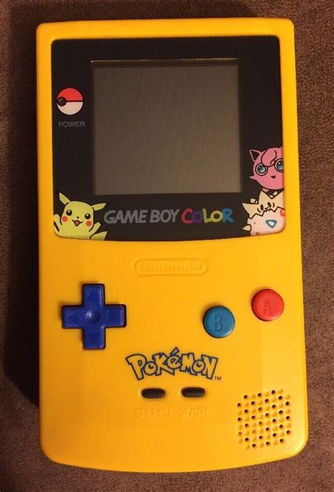Limited Edition Pokemon Yellow Gameboy Color! ~ Excellent! ~ Fast