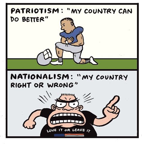 Nationalism Isnt Patriotism By Jen Sorensen