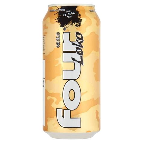 Four Loko Gold Vodka Drink 440ml Tesco Groceries