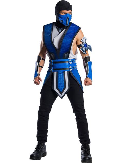 Mortal Kombat Mens Sub Zero Costume