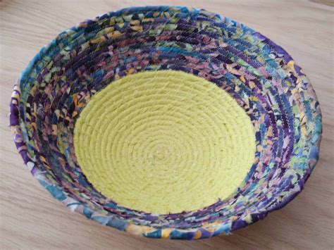 Somerset Stitch Quick Stitch Project Fabric Rope Bowl