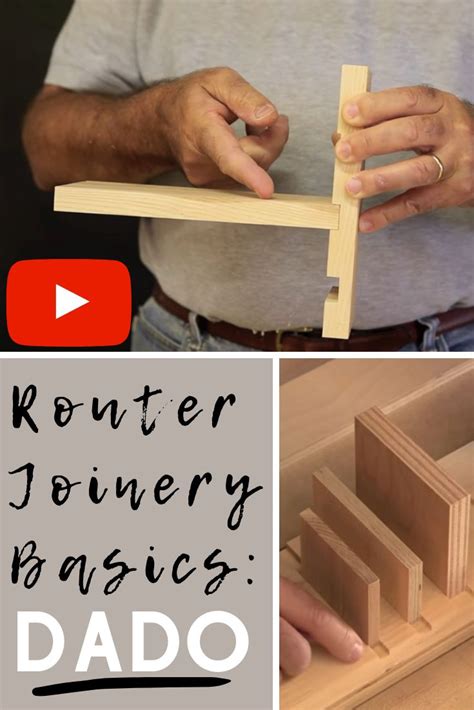 Automation clearly exists, and clearly is already affecting the economy. Dadoes are one of the simplest forms of router joinery ...