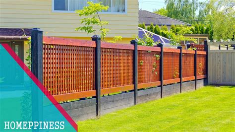 Today's front fencing designs ensure. (NEW DESIGN 2017) 25+ Modern Front Yard Fence Ideas - YouTube