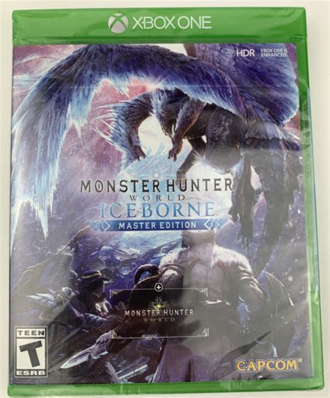 New Sealed Monster Hunter World Iceborne Master Edition For Xbox One