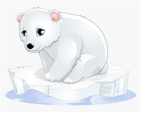 Polar Bear Transparent Transparent Image Clipart Baby Polar Bear