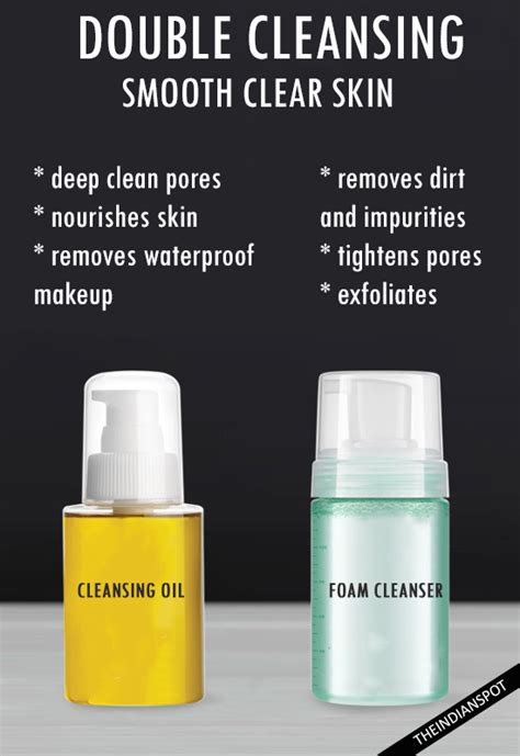 All About Double Cleansing Method To Get Smooth Clear Skin