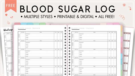 Blood Sugar Logs World Of Printables