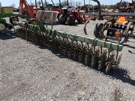 John Deere 400 3 Point Hitch 15ft Rotary Hoe Live And Online Auctions