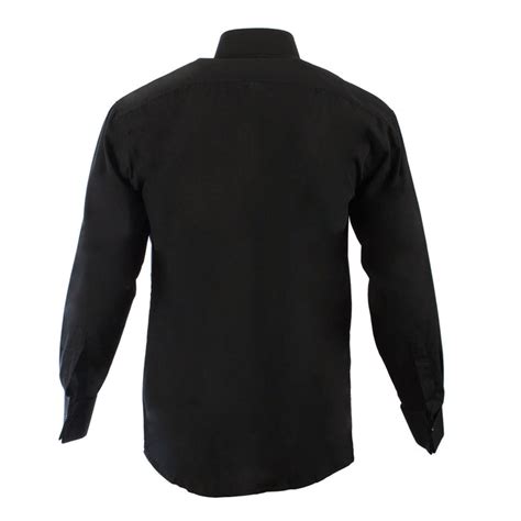 Victorian Collar Shirt Black Gold Brothers — Gold Brothers Wholesale