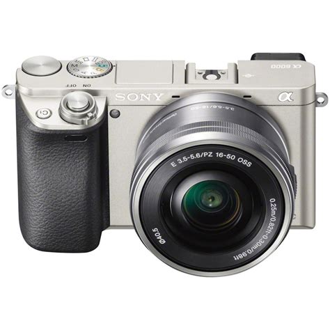 Sony Alpha A6000 Lens Kit 16 50mm Silver Jakarta Camera