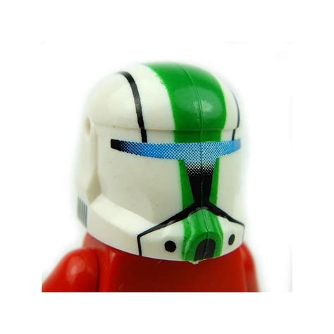 Lego Custom Star Wars Clone Army Customs Commando Hope Green Helmet