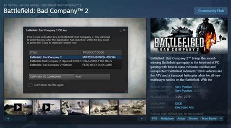 Ea Steam Games Like Bad Company 2 Can Be Activated On Origin