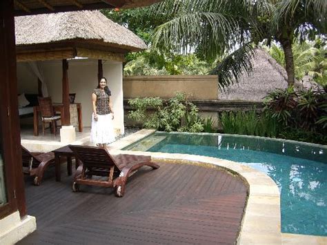 Stayed 2 nights in january 2010. Private pool in the garden villa - Picture of The Ubud ...