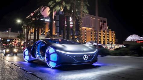 Concept Car Mercedes Benz Voit Dans Le Futur Avec Le Vision Avtr Actu