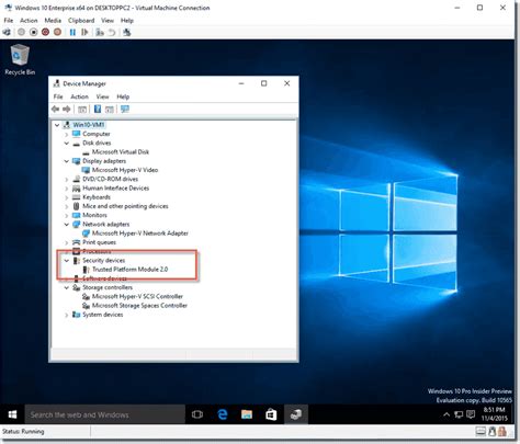 Windows 10 Hyper V Fall Update Adds Virtual Tpm And Nested