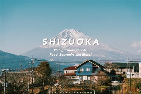รีวิวญี่ปุ่น Shizuoka Travel Guide — 25 Sightseeing Spots Food