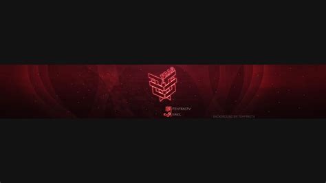 Red Youtube Banner Template Luxury Youtube Banner Red And White To Pin