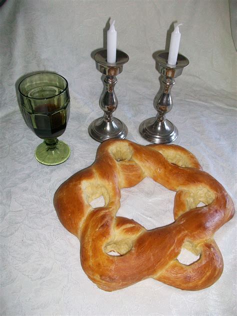 Star Of David Shaped Challah Bread 5 Steps With
