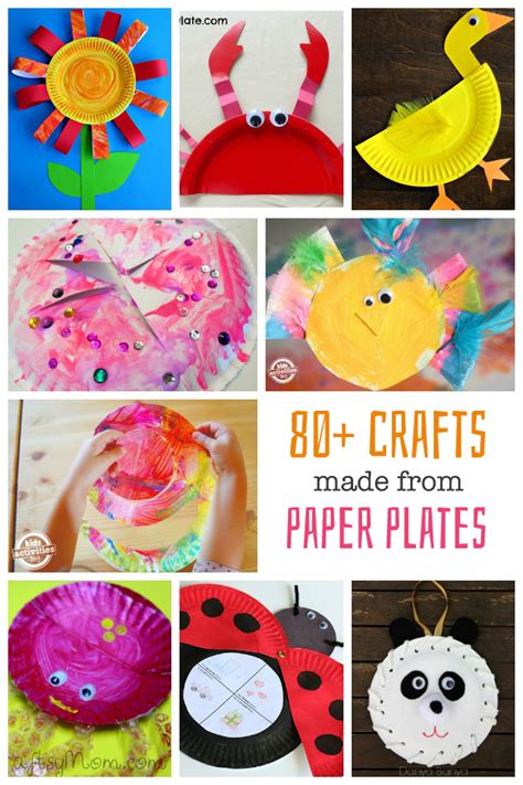 This toilet paper roll butterfly crafts is perfect for kids to make! 80+ Paper Plate Crafts for Kids