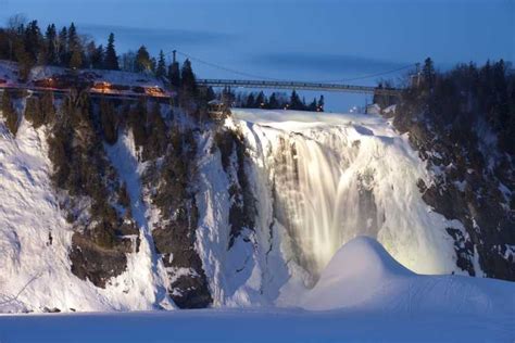 Quebec City Montmorency Falls With Cable Car Ride Getyourguide