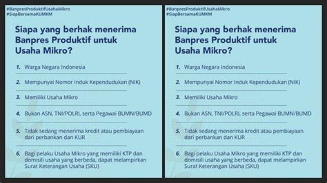 Setiap dinas koperasi dan umkm memiliki mekanisme cara daftar umkm sendiri sesuai kemampuan di wilayah tersebut. Daftar Online UMKM ke KemenKopUKM Usaha Mikro Terdampak Covid-19, LOGIN https://siapbersamaumkm ...