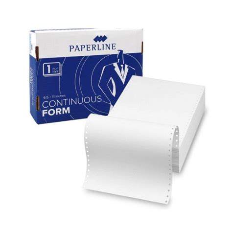 Paperline Computer Form Paper 95″ X 11″ 1 Ply