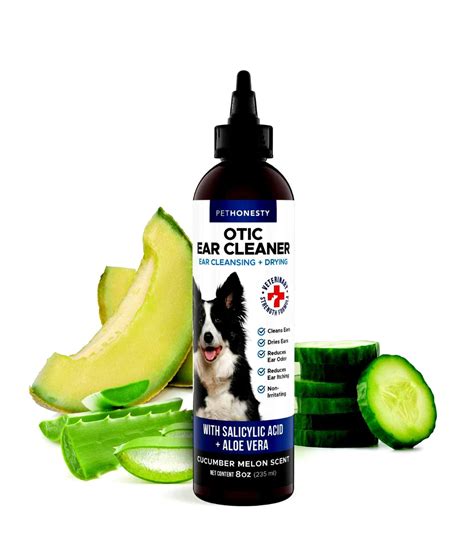 Pethonesty Otic Dog Ear Cleaner And Ear Health Support Advanced