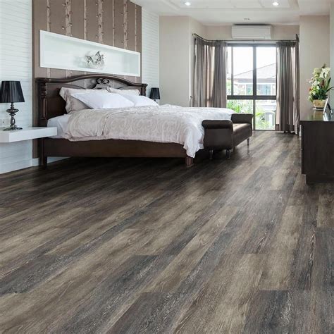 Carpet is of course a great choice for rooms where you want extra warmth and comfort underfoot, such as bedrooms and family rooms. LifeProof Take Home Sample - Dark Grey Oak Luxury Vinyl ...