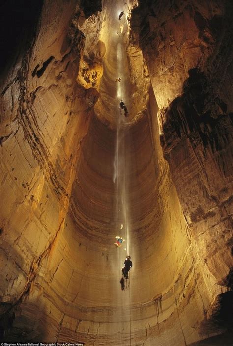 Running for more than 150 miles, the network was discovered in 1987 and, according to largest.org, is a fine example of underground ecosystems. Krubera Voronya: The Deepest Cave on Earth | FREEYORK