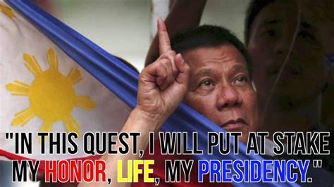 Lawyer and politician rodrigo duterte served seven terms as mayor of davao city in the philippines. Top 5 Quotes: President Rodrigo Duterte's First SONA - YouTube