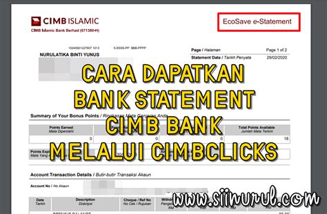 Tapi nak dapatkan kemahiran itu, #budakakaun kena memahami. Cara Dapatkan Bank Statement CIMB Bank Melalui CIMBClicks ...
