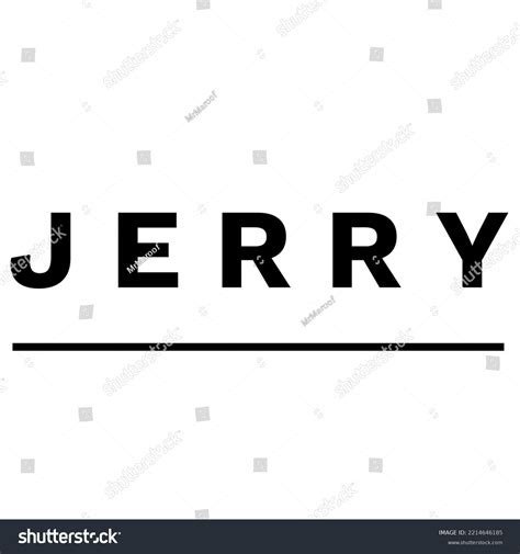 Jerry Name Graphic Images Browse 15 Stock Photos And Vectors Free