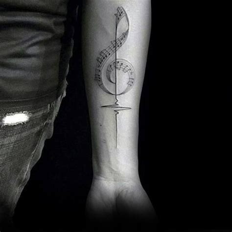 Music Unique Abstract Music Music Small Tattoos For Men Viraltattoo