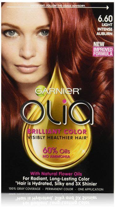 Garnier Olia Bold Ammonia Free Permanent Hair Color Packaging May Vary