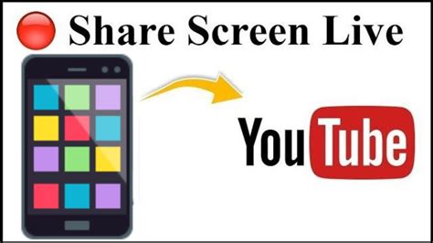 How To Live Stream Mobile Screen On Youtube Youtube