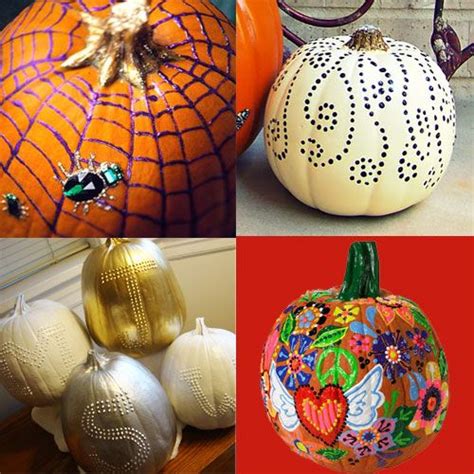 Ilovetocreate Blog Puffy Paint Pumpkin Painting Ideas Easy Diy