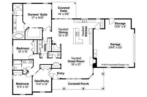 Ranch House Plan Brightheart 10 610 Floor Plan Nice Floor Plan For