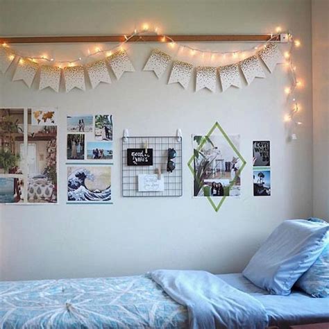 Who says art has to mean anything, or require any creativity whatsoever? 20 Brilliant Dorm Room Organization For Everything You ...