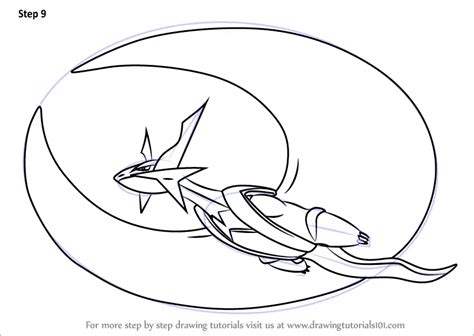 Learn How To Draw Mega Salamence From Pokemon Pokemon Step By Step