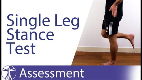 Single Leg Stance Test Gluteal Tendinopathy Gtps Youtube