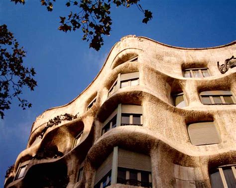 The building is one of the top attractions. Casa Mila - La Pedrera Barcelona by Antoni Gaudí - e-architect