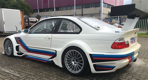 An e46 gtr came to life in february 2001, powered by the p60b40 a 3,997 cc v8 producing 493 hp (368 kw; Racecarsdirect.com - Unique BMW E46 M3 GTR, ready to race