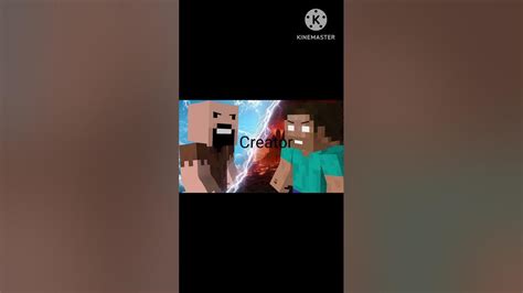 Minecraft Herobrine Vs Notchshorts Youtube